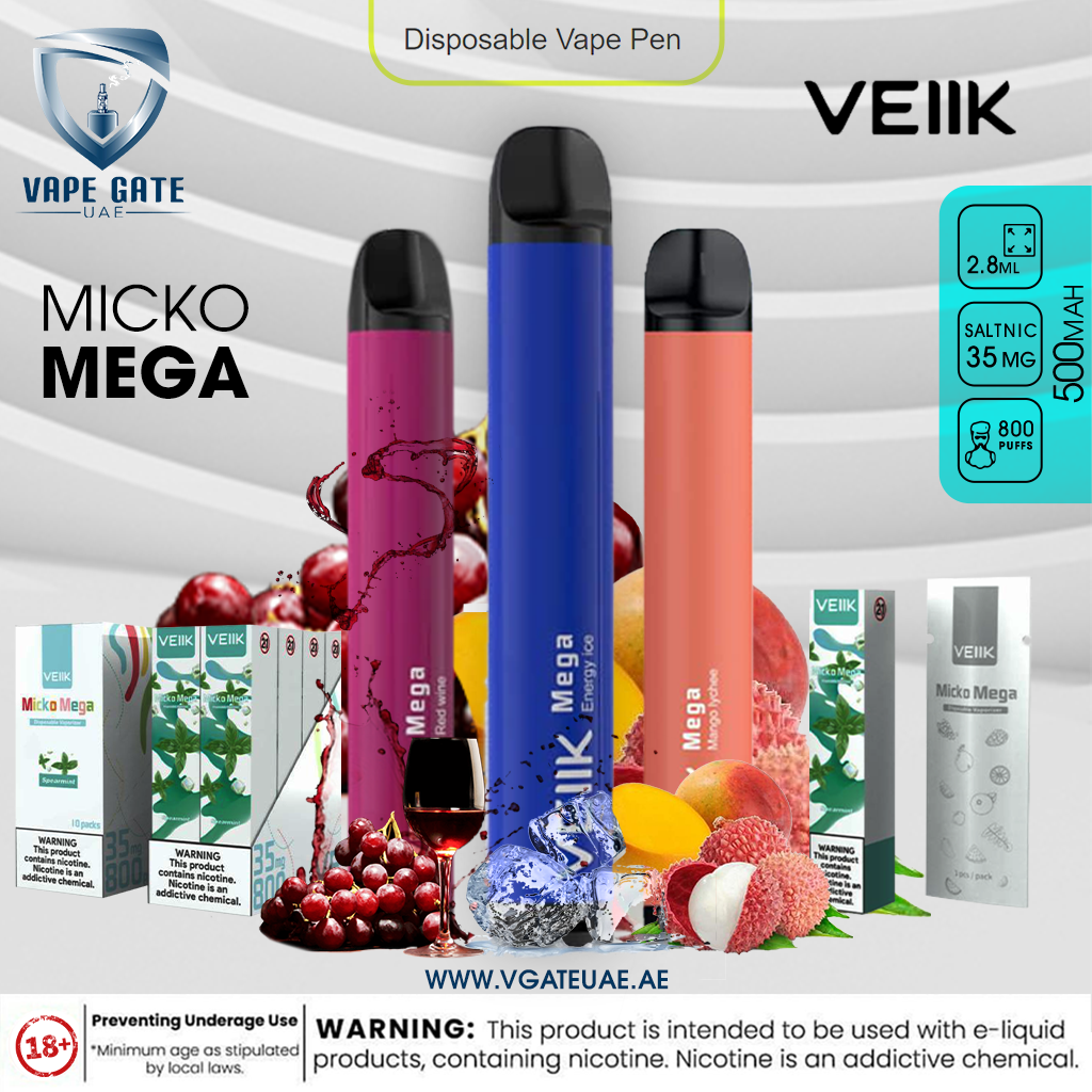 MICKO MEGA (BUY 2 GET 1 FREE) DISPOSABLE VAPE