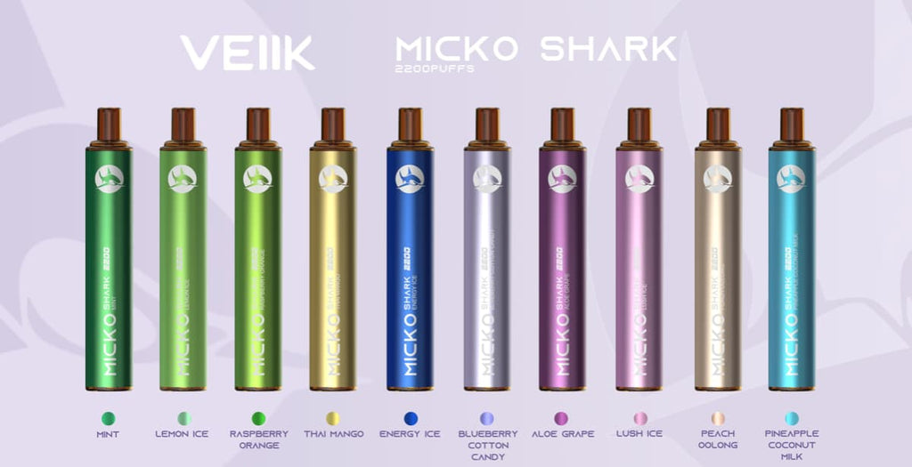 VEIIK MICKO Shark (BUY 2 GET 1 FREE) Disposable Vape 2200 Puffs