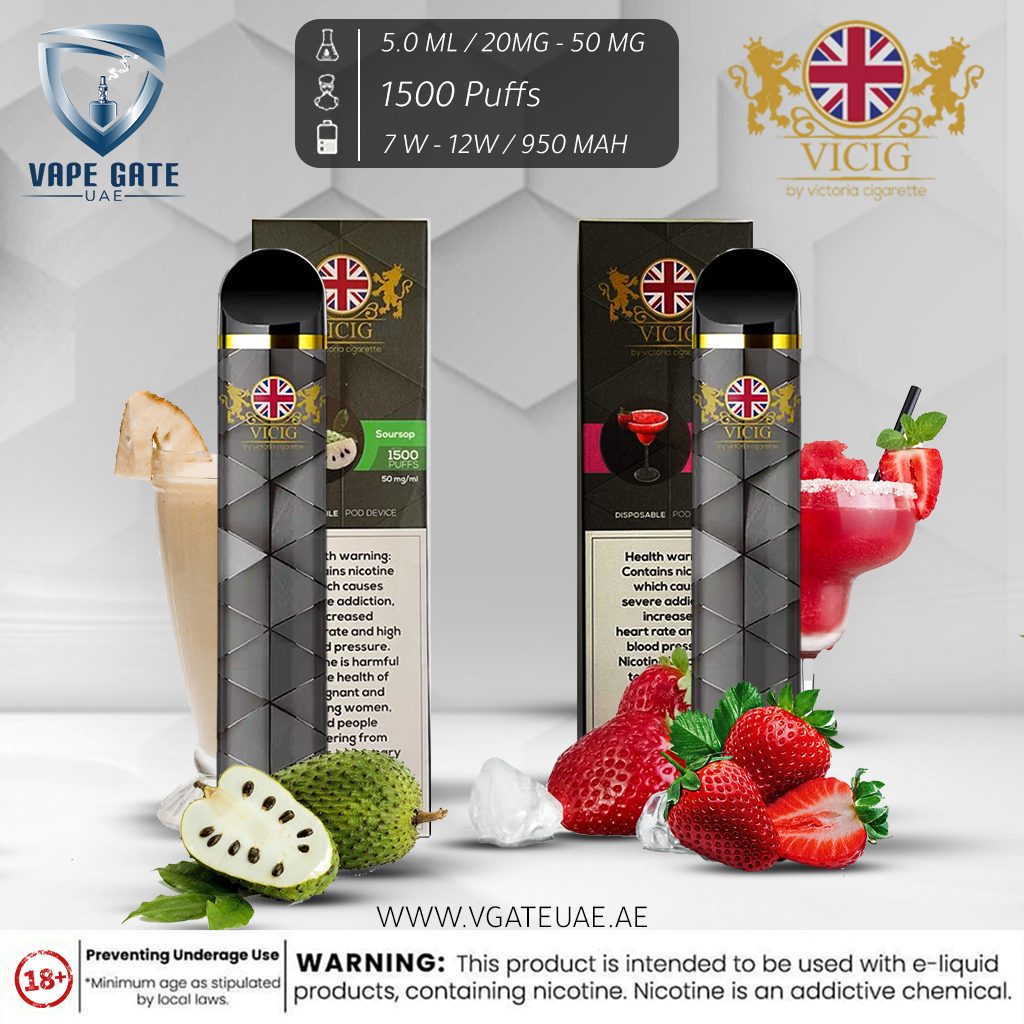 VICIG - Disposable Pod Device (20MG - 1500 Puffs)