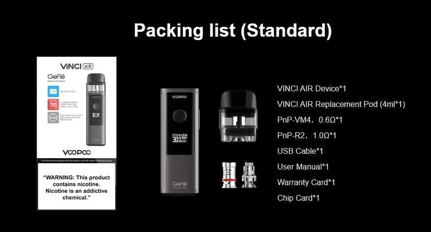 VOOPOO VINCI AIR Pod Kit 900mAh