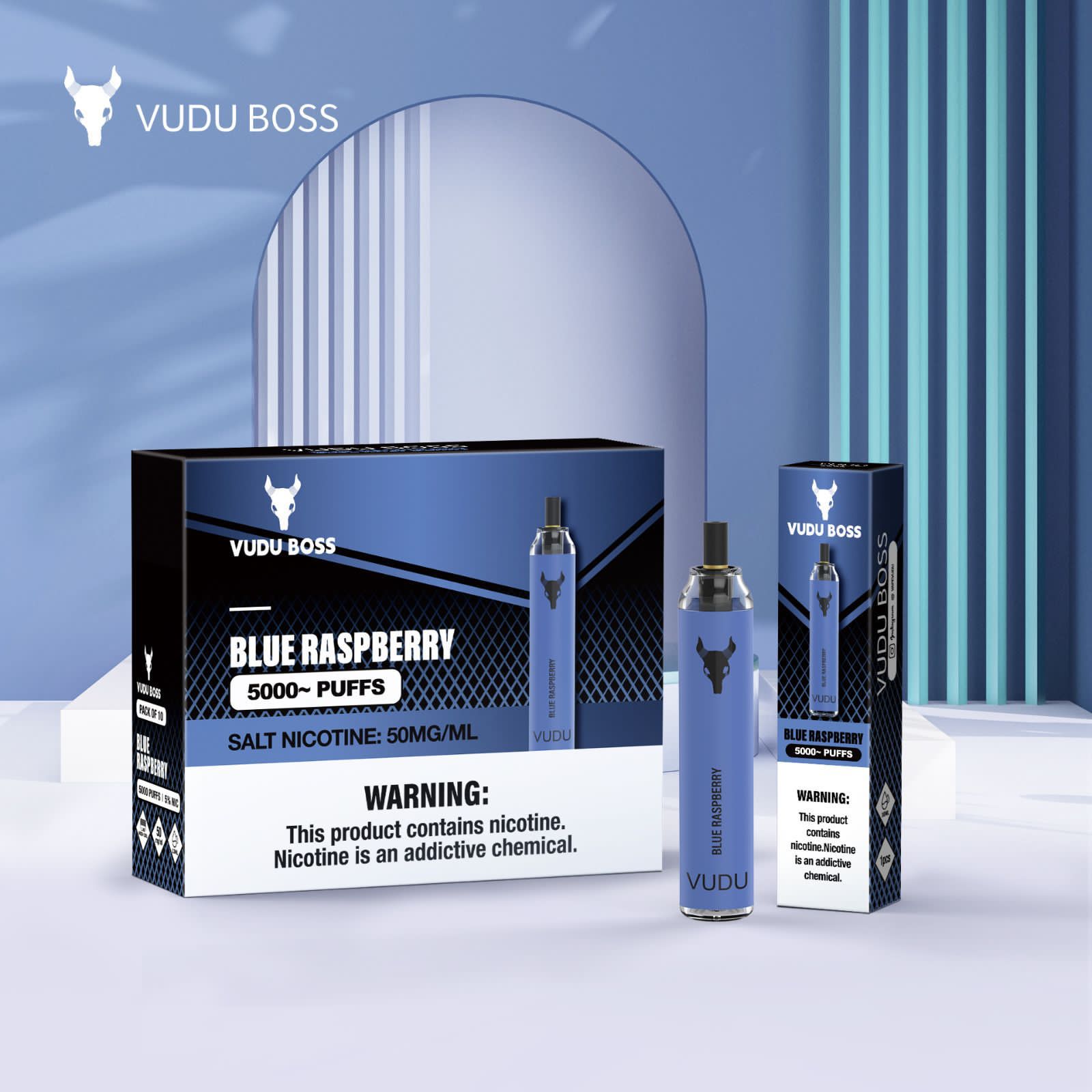 VUDU BOSS DISPOSABLE 5000 PUFFS (50MG)