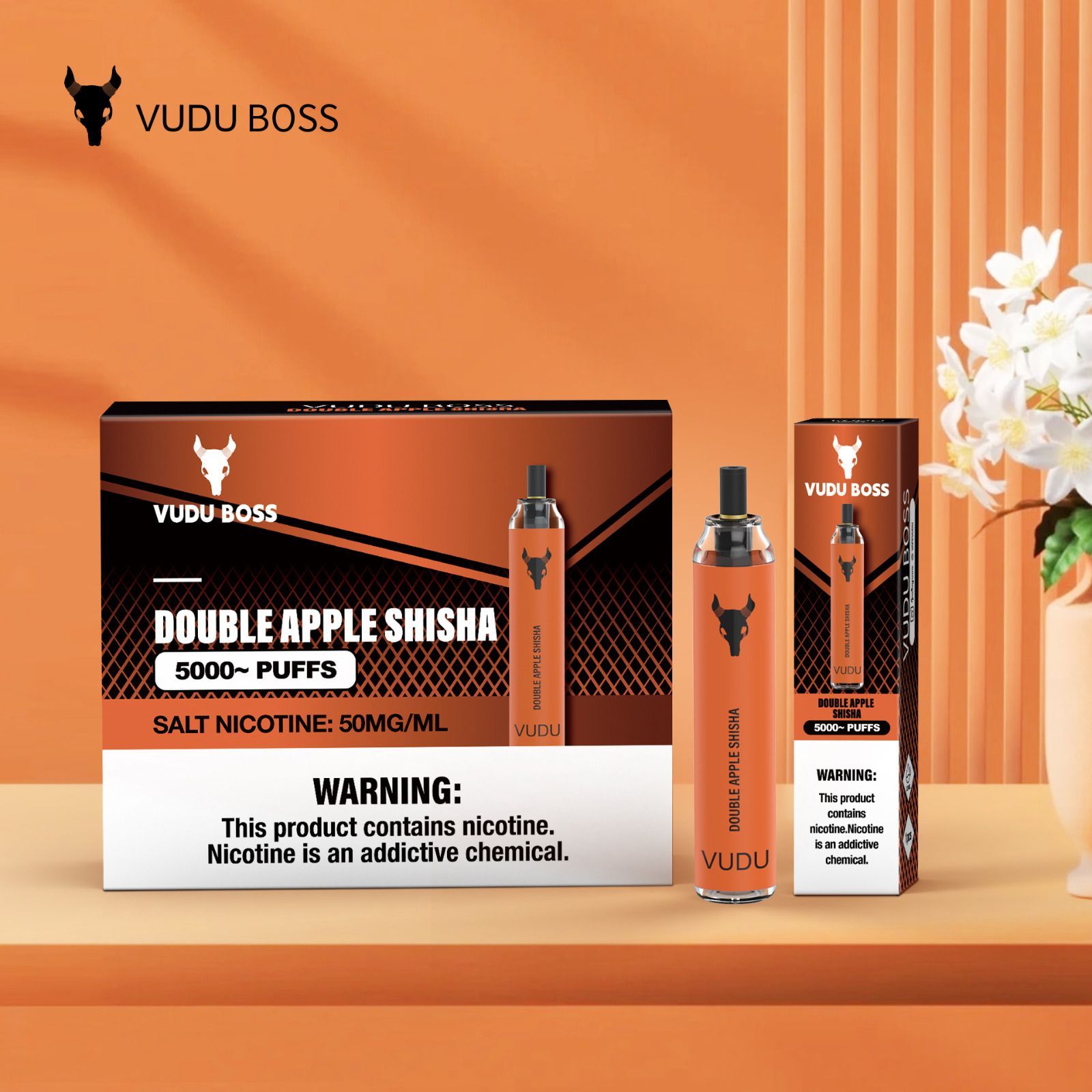 VUDU BOSS DISPOSABLE 5000 PUFFS (50MG)