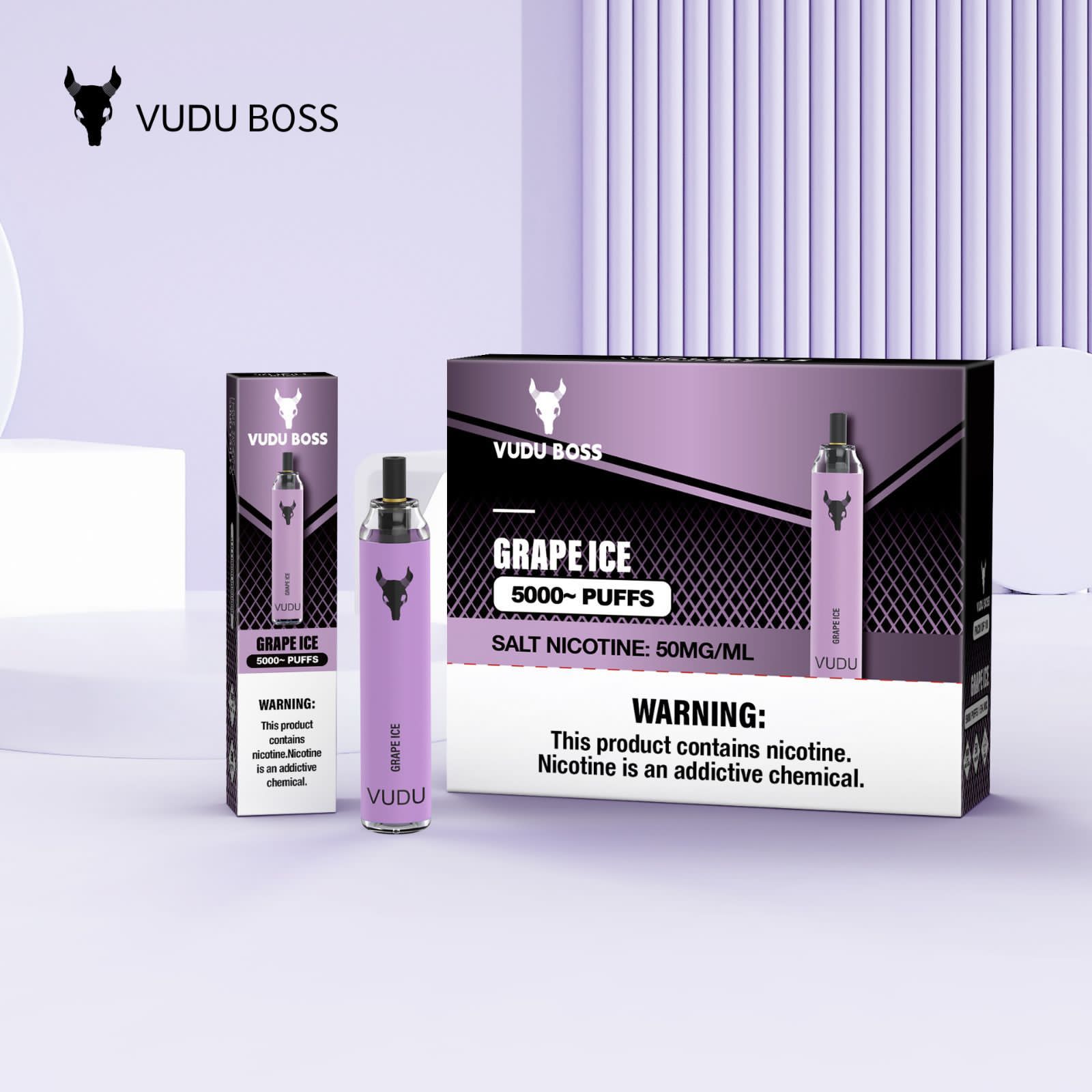 VUDU BOSS DISPOSABLE 5000 PUFFS (50MG)