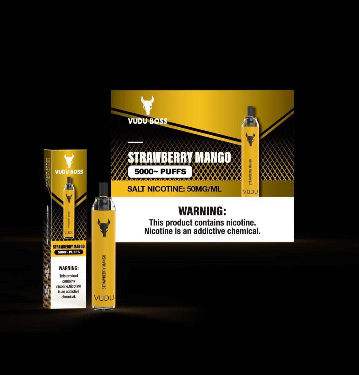 VUDU BOSS DISPOSABLE 5000 PUFFS (50MG)