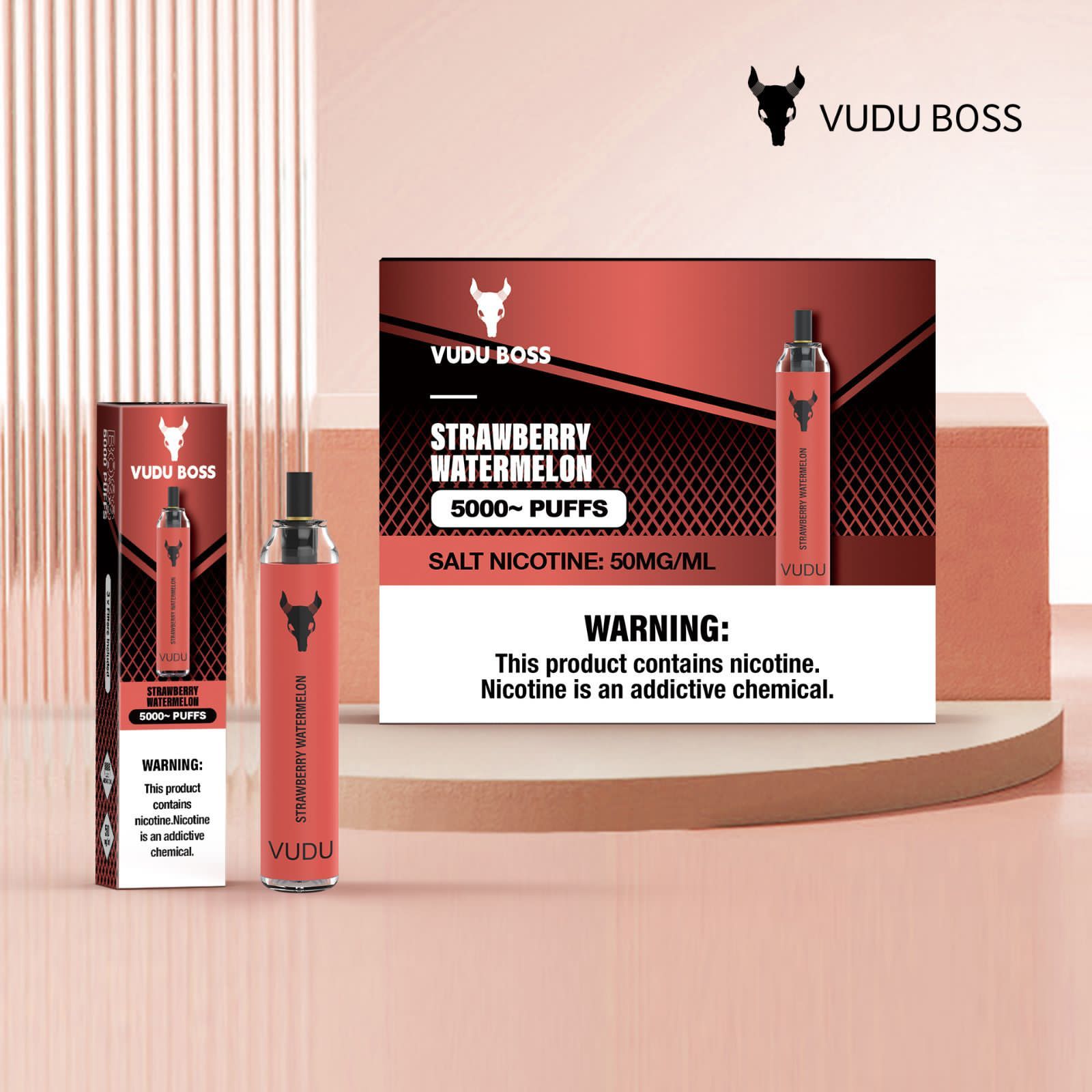 VUDU BOSS DISPOSABLE 5000 PUFFS (50MG)