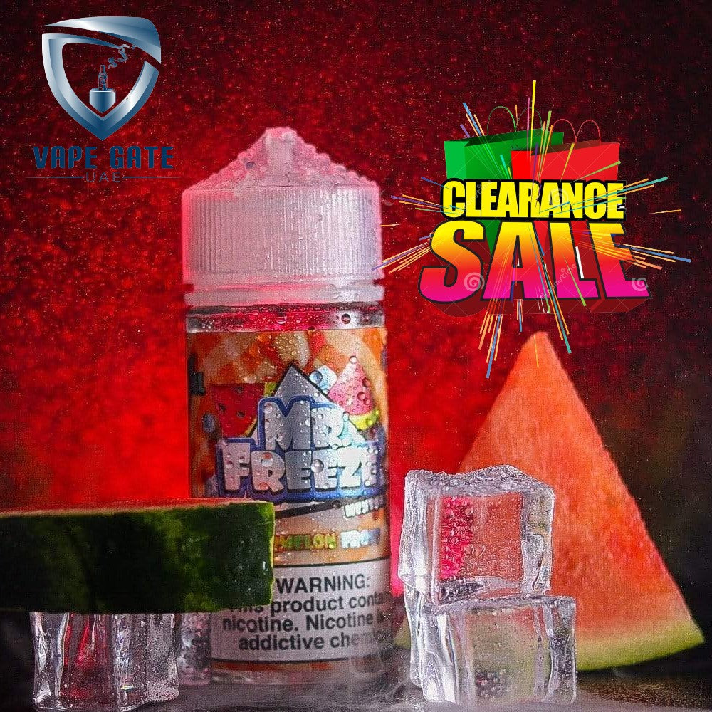 Watermelon Frost 100ml E juice by Mr. Freeze