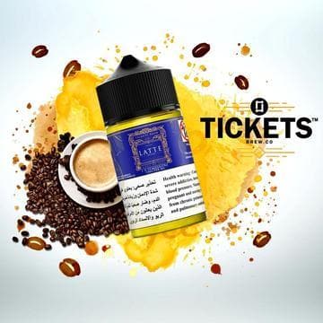 Latte E liquid by Tickets Brew Co