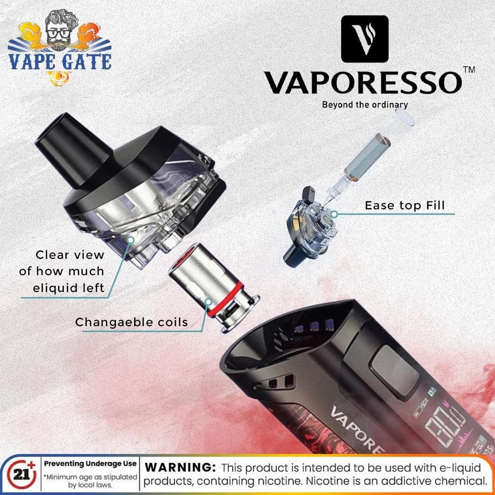 Vaporesso TARGET PM80 Kit - Sub-ohm Pod Mod 2000mAh