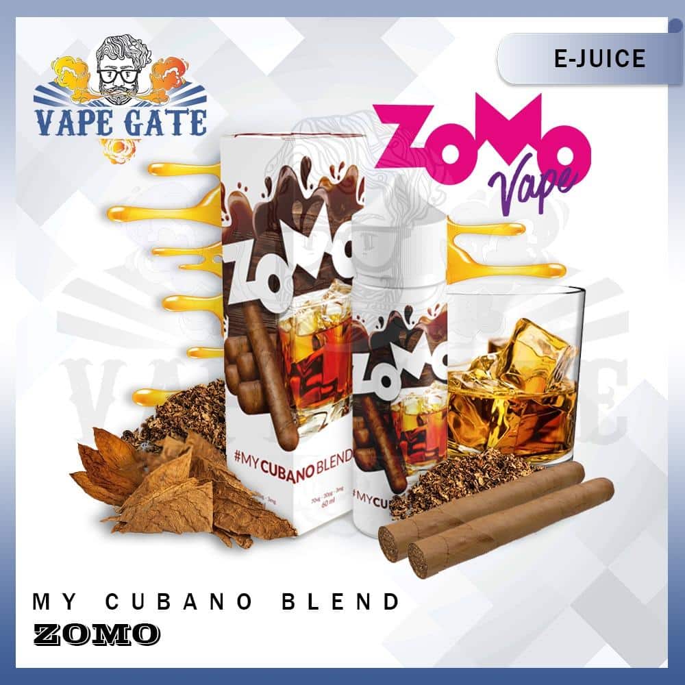 Cubano Blend 60ml E liquid by Zomo