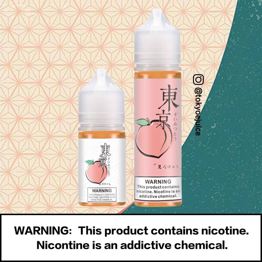 Tokyo Iced Peach E Liquid