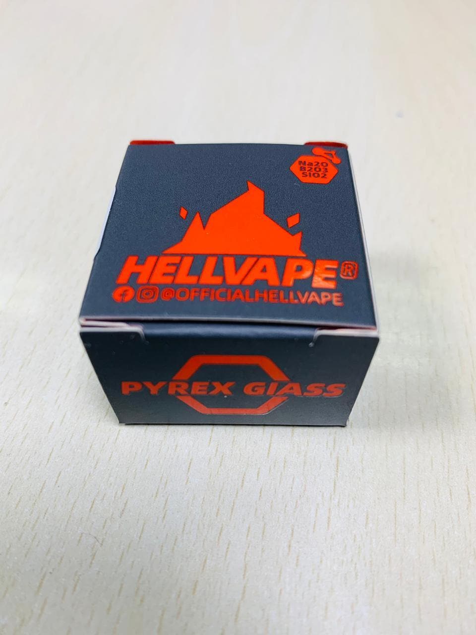 Hellvape Dead Rabbit RTA Replacement Glass Tube 4.5ml/2ml 1pc