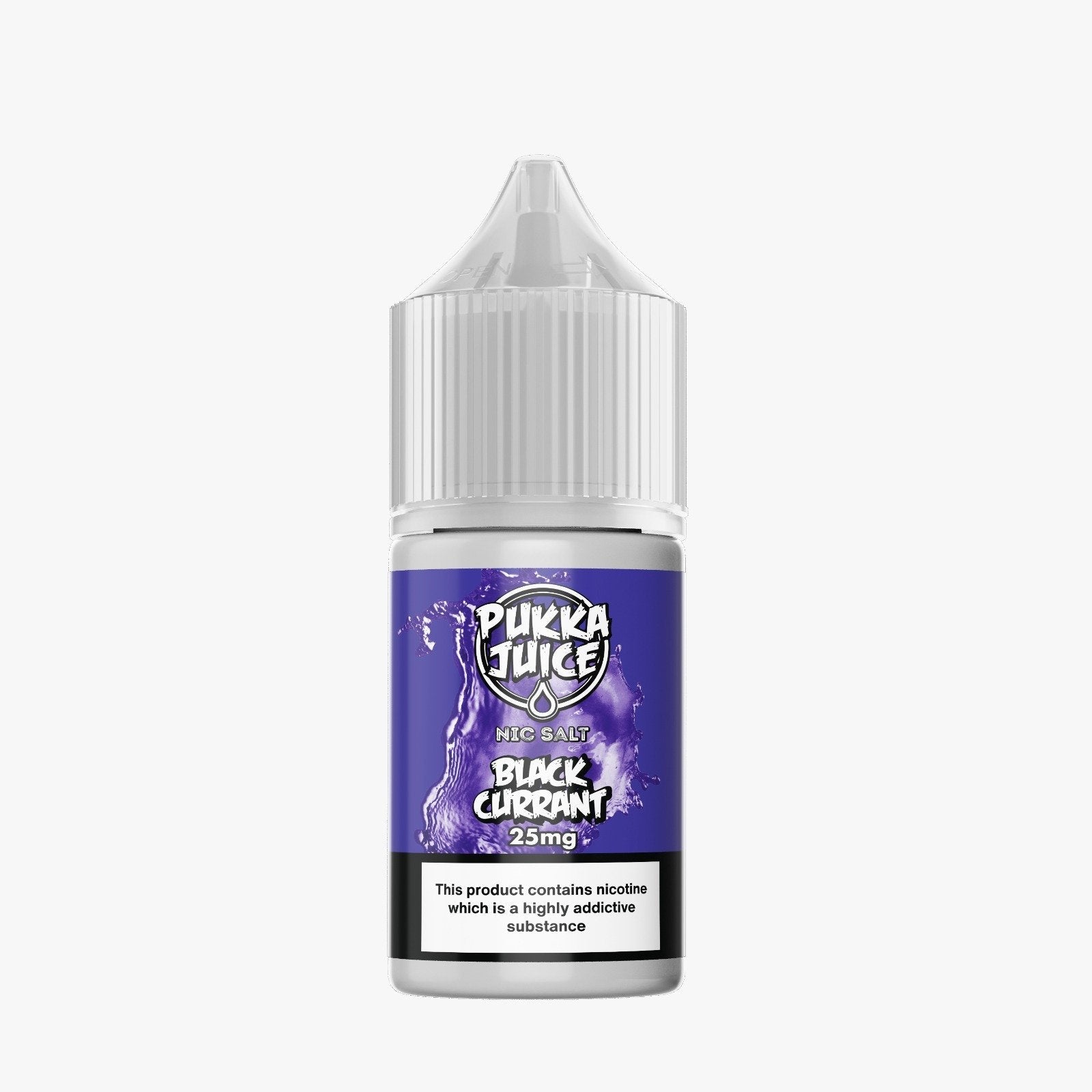 BLACKCURRANT - BY PUKKA JUICE  30ml SALTNIC