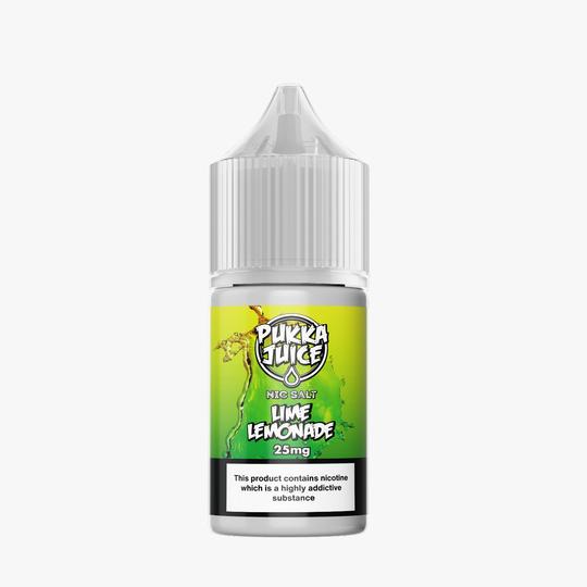 LIME LEMONADE - BY PUKKA JUICE  30ml SALTNIC