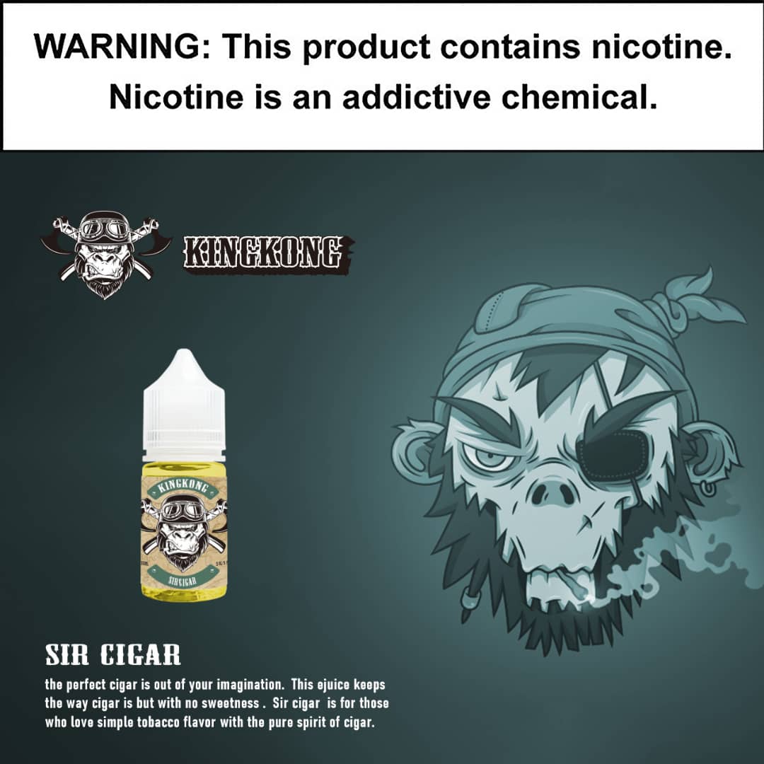 King Kong - Sir Cigar 30ml Saltnic