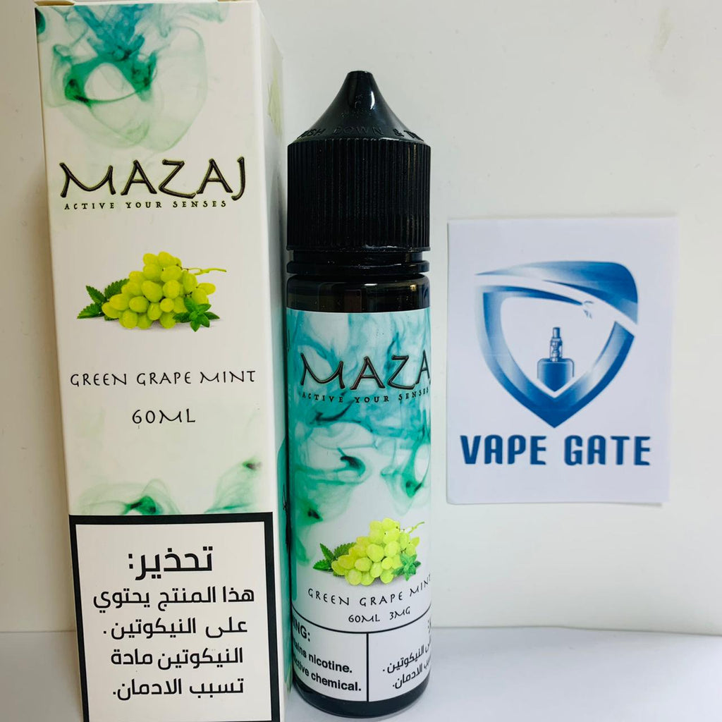 Green Grape Mint -  by Mazaj 60ml E Juice