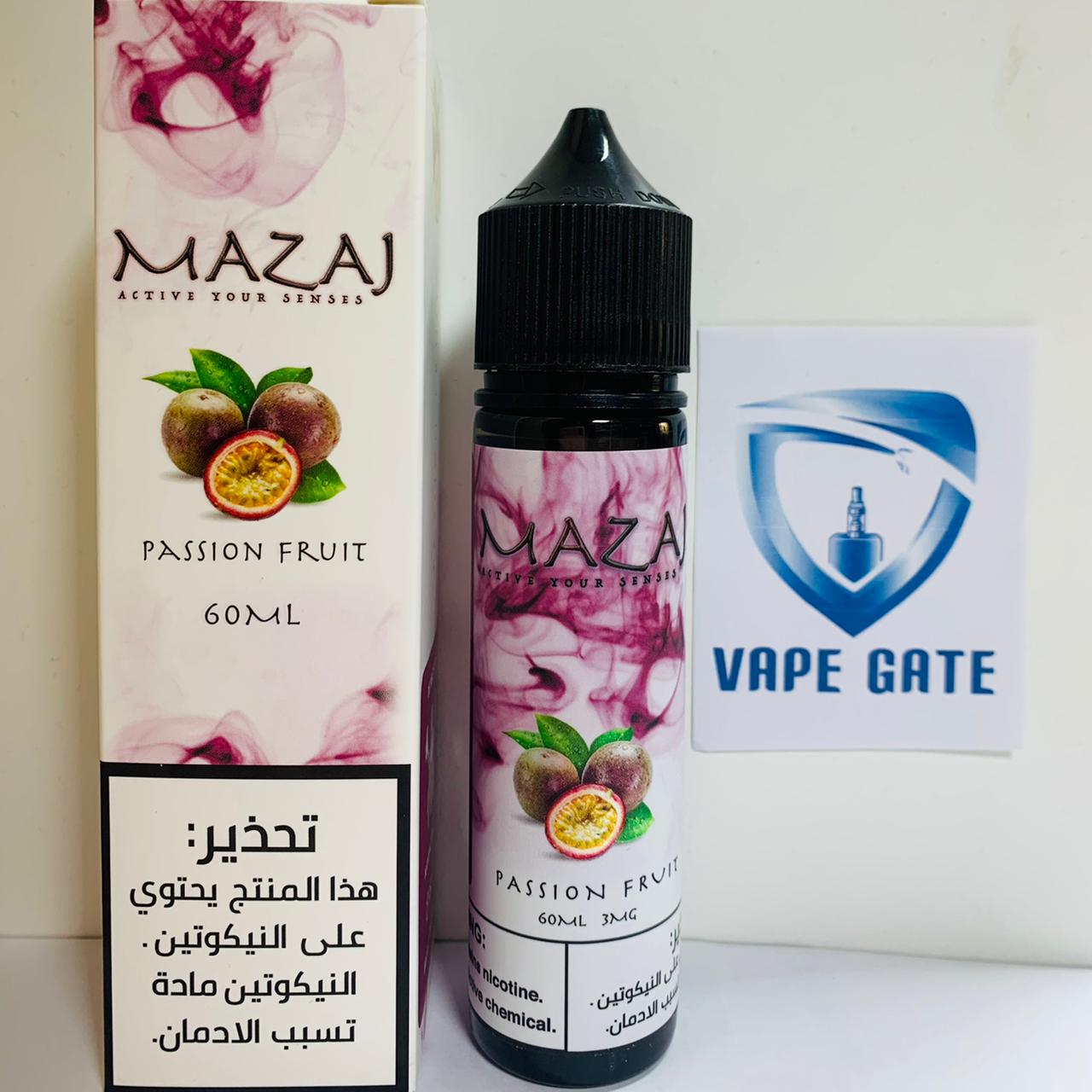 Passion Fruit -  by Mazaj 60ml E Juice