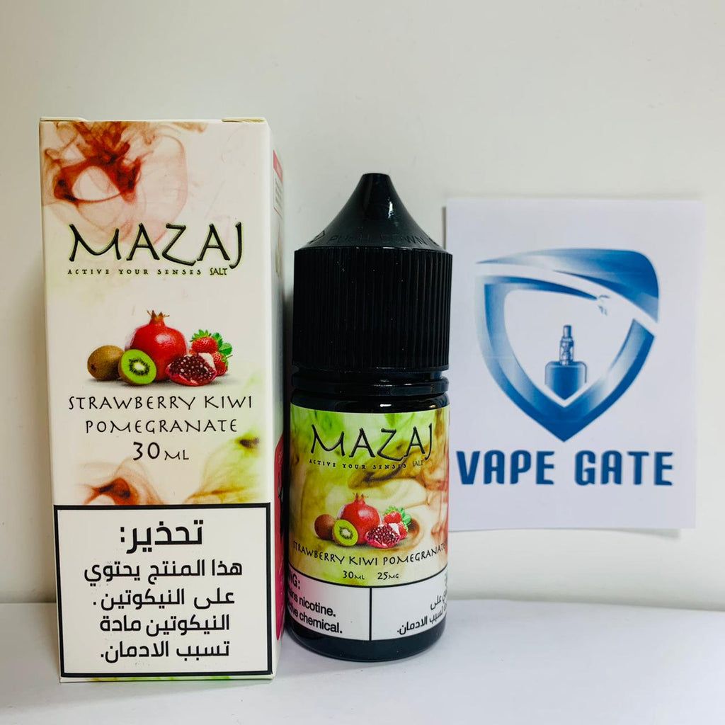 Strawberry Kiwi Pomegranate -  by Mazaj 30ml SaltNic