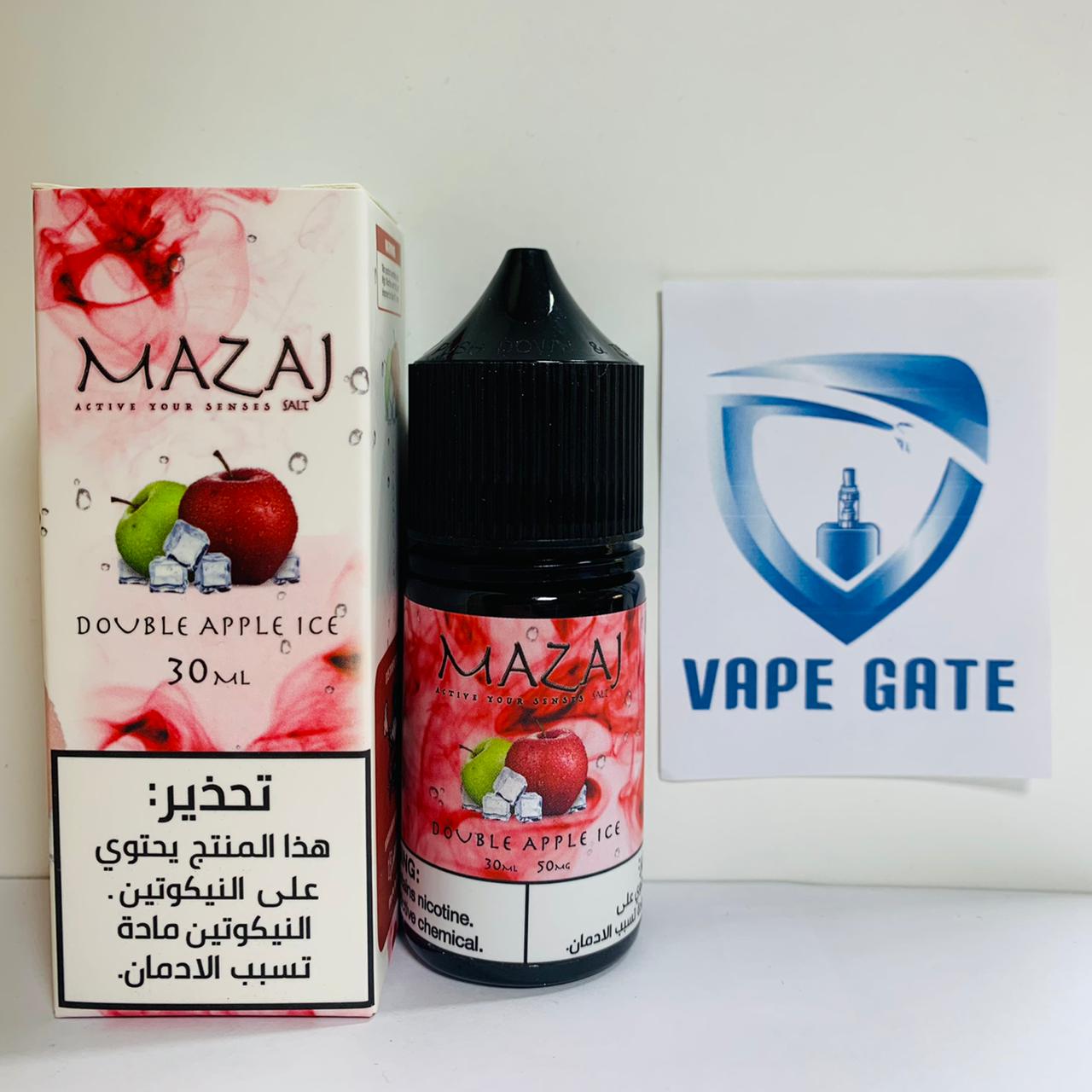 Double Apple Ice - by Mazaj 30ml SaltNic
