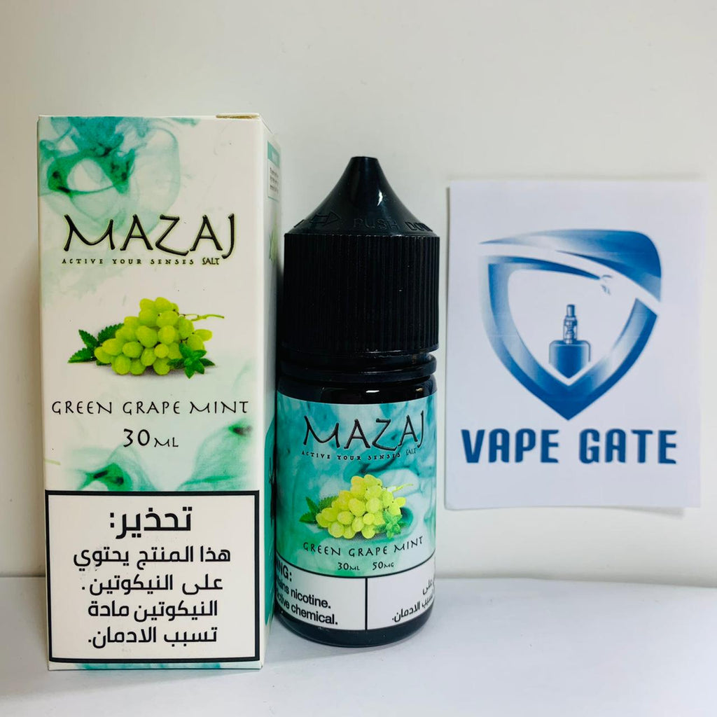 Green Grape Mint -  by Mazaj 30ml SaltNic
