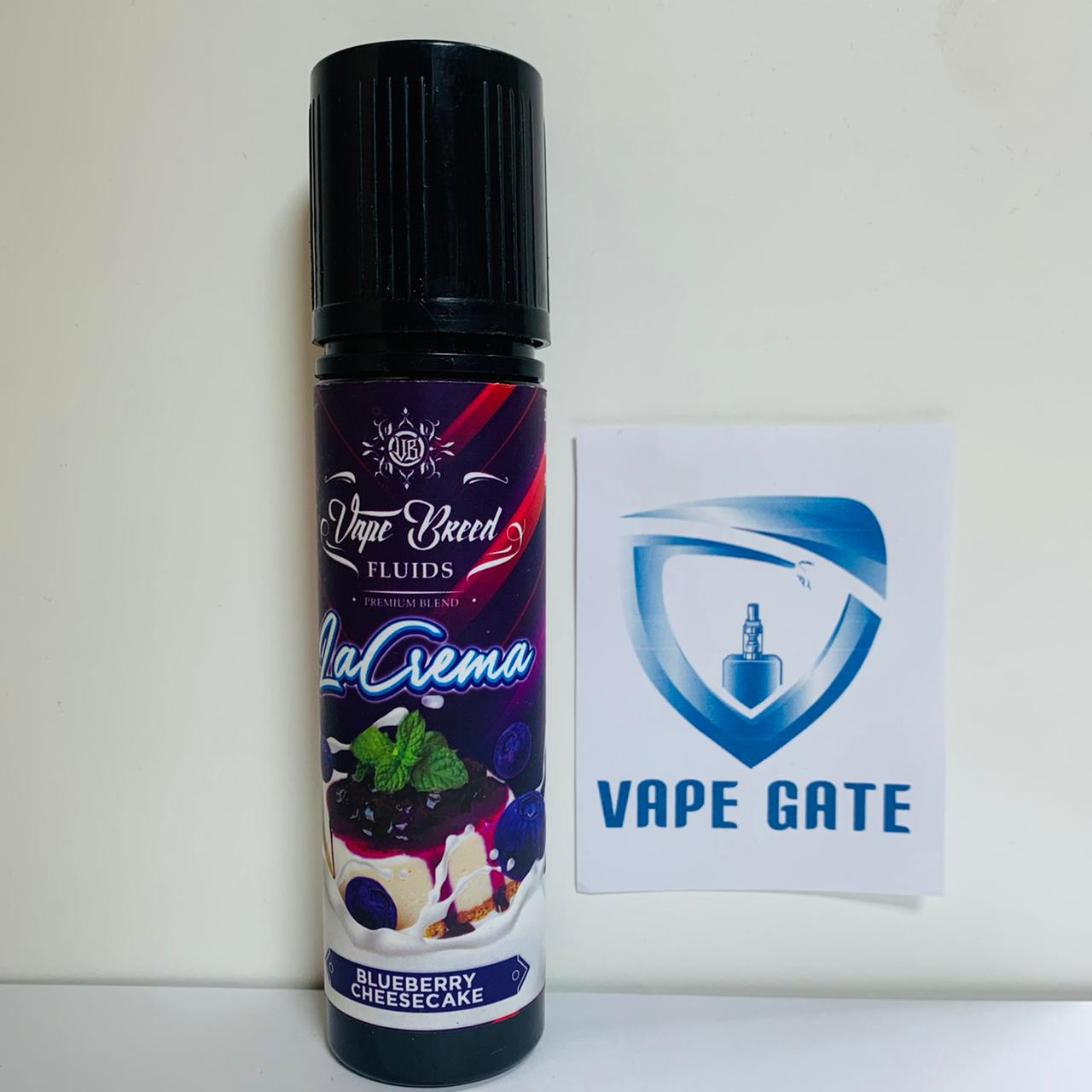 Blueberry Cheesecake La Crema -  Vape Breed Fluids