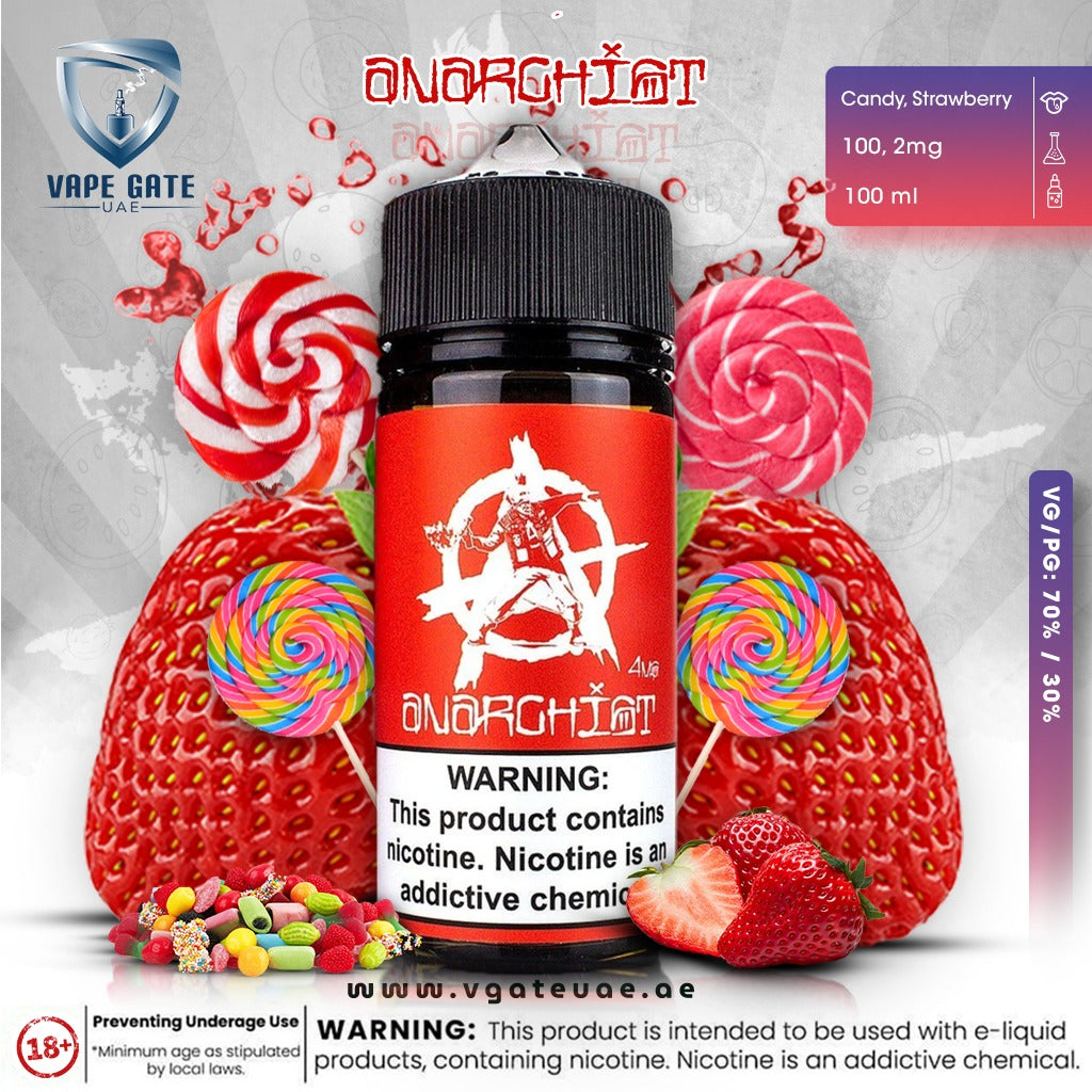 ANARCHIST - RED 100ML ELIQUID
