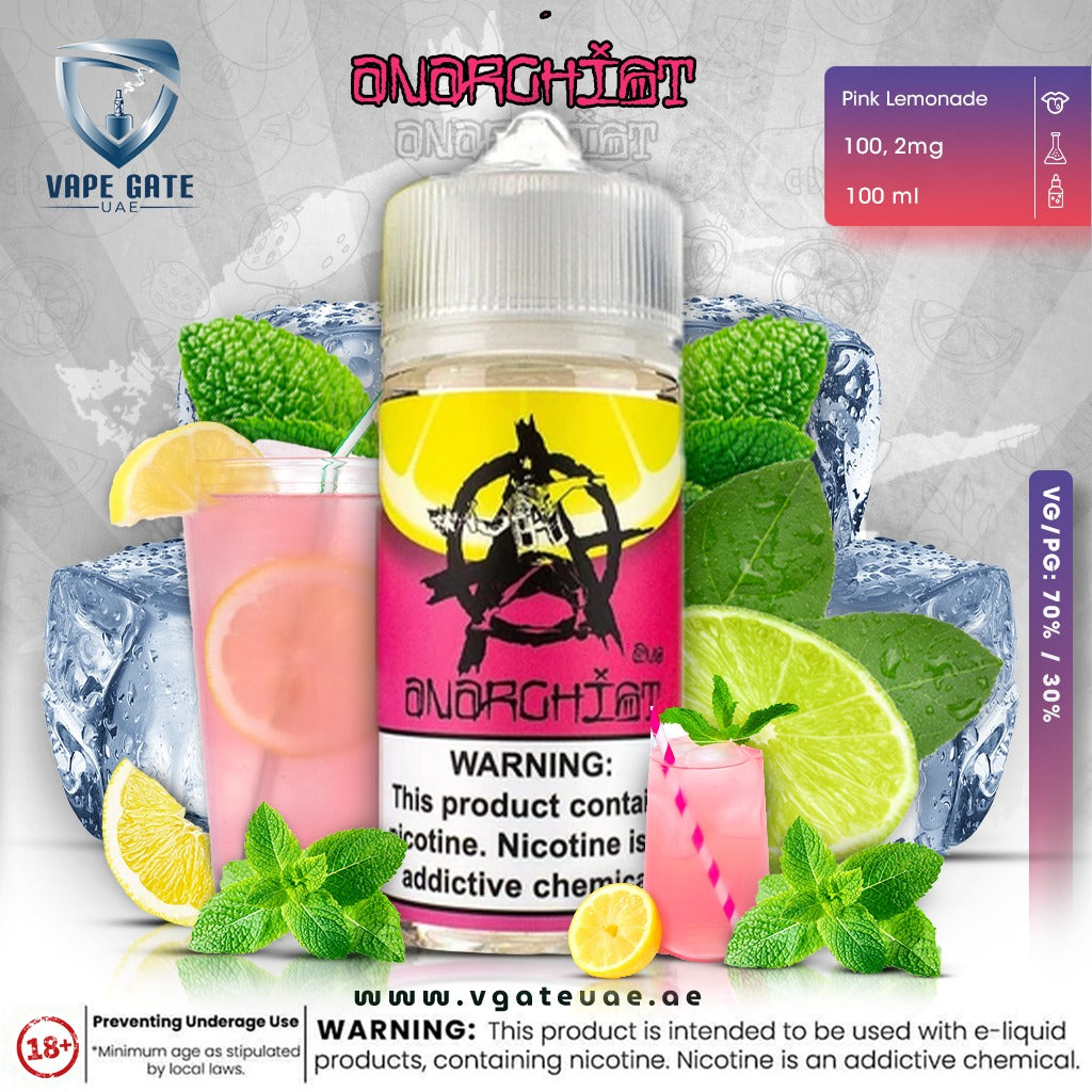 ANARCHIST - PINK LEMONADE 100ML ELIQUID