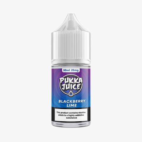 BLACKBERRY LIME - BY PUKKA JUICE  30ml SALTNIC