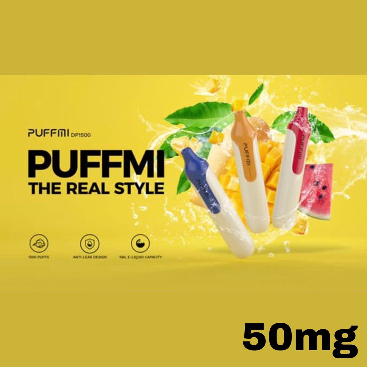MOOSH PUFFMI DISPOSABLE PEN (30MG & 50MG - 1500 PUFFS)