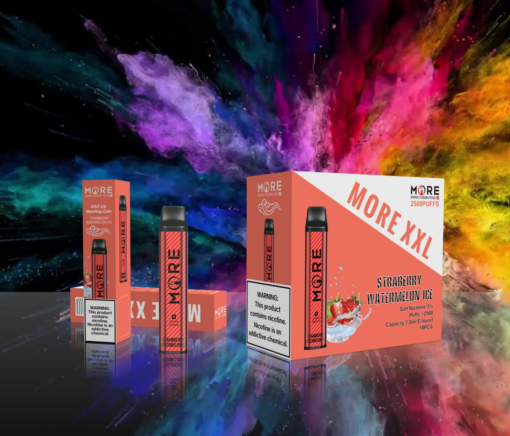 MORE XXL DISPOSABLE VAPE KIT 2500 PUFFS 1200MAH