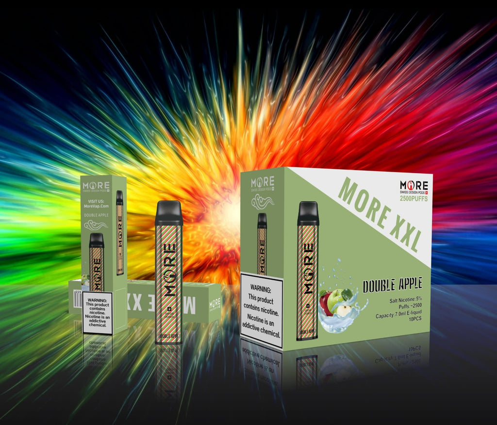 MORE XXL DISPOSABLE VAPE KIT 2500 PUFFS 1200MAH