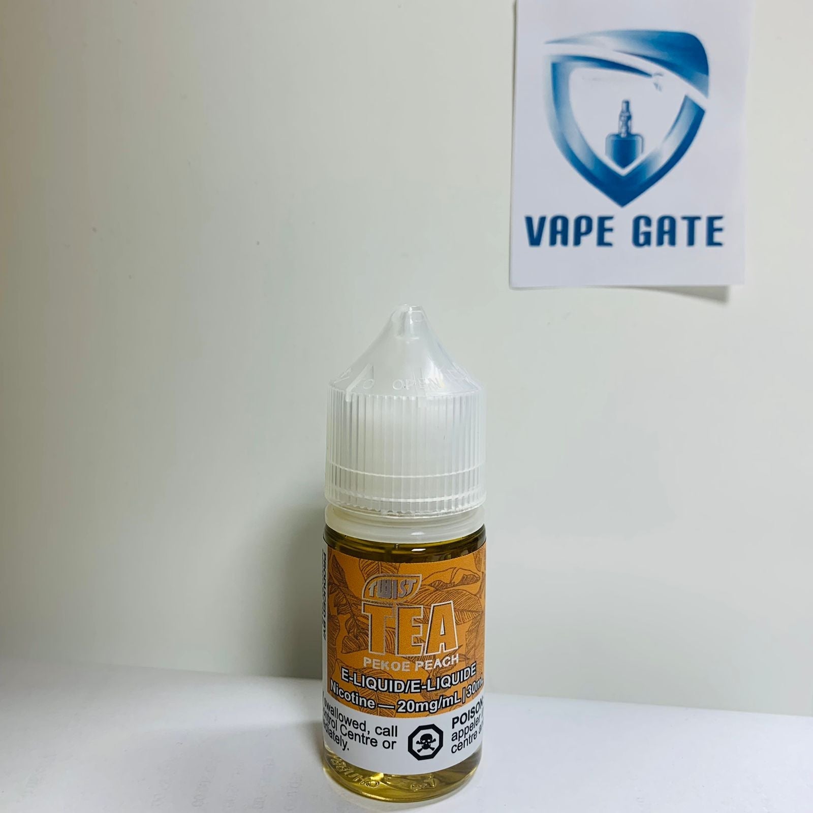 Pekoe Peach 30ml Salt by Twist Tea PGVG