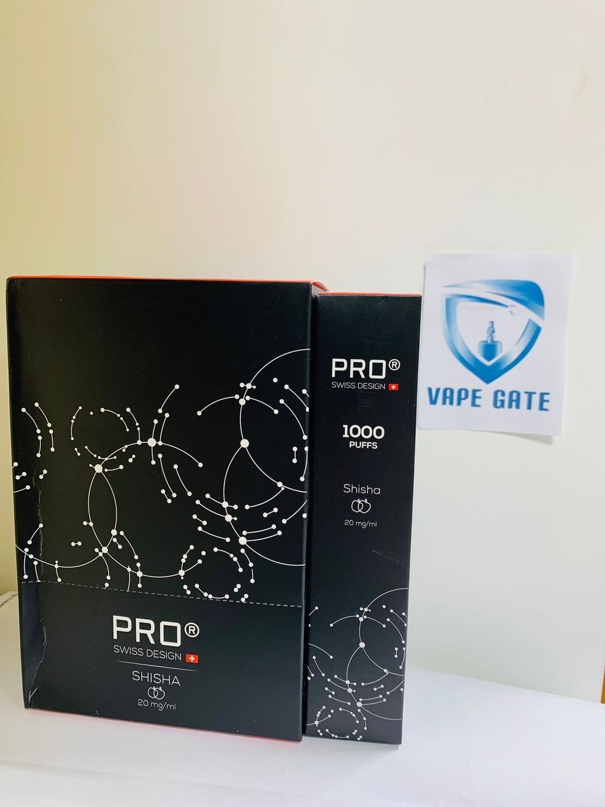 SWISS PRO Shisha Disposable Pod System (1000 Puffs)