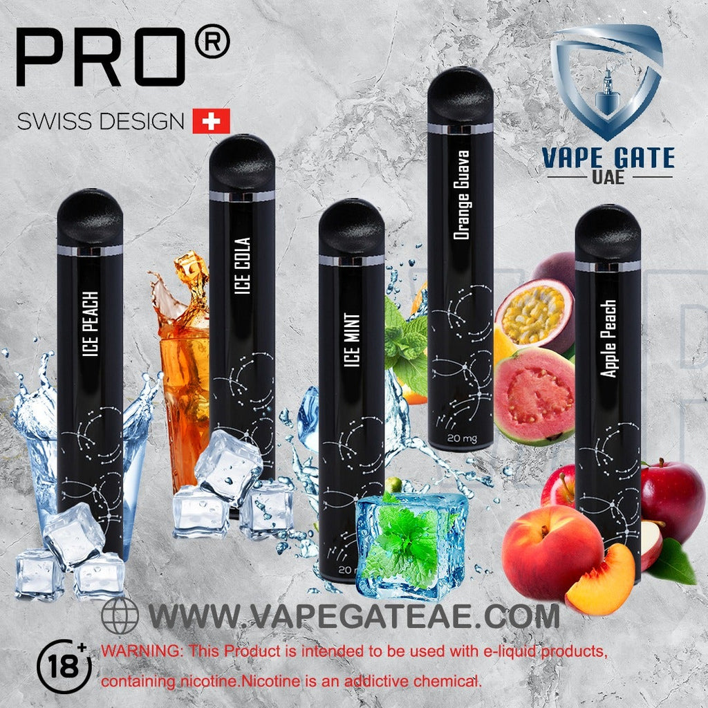 SWISS PRO Disposable Pod System (1200 Puffs)