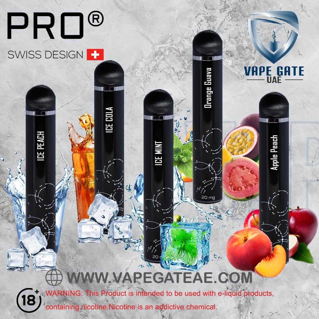 SWISS PRO Disposable Pod System (1200 Puffs)