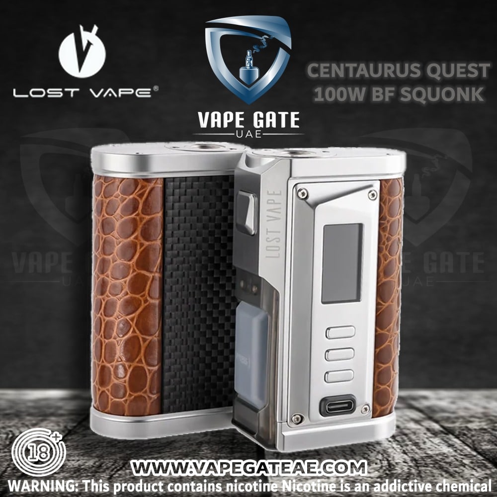LOST VAPE CENTAURUS QUEST BF SQUONK BOX MOD 100W