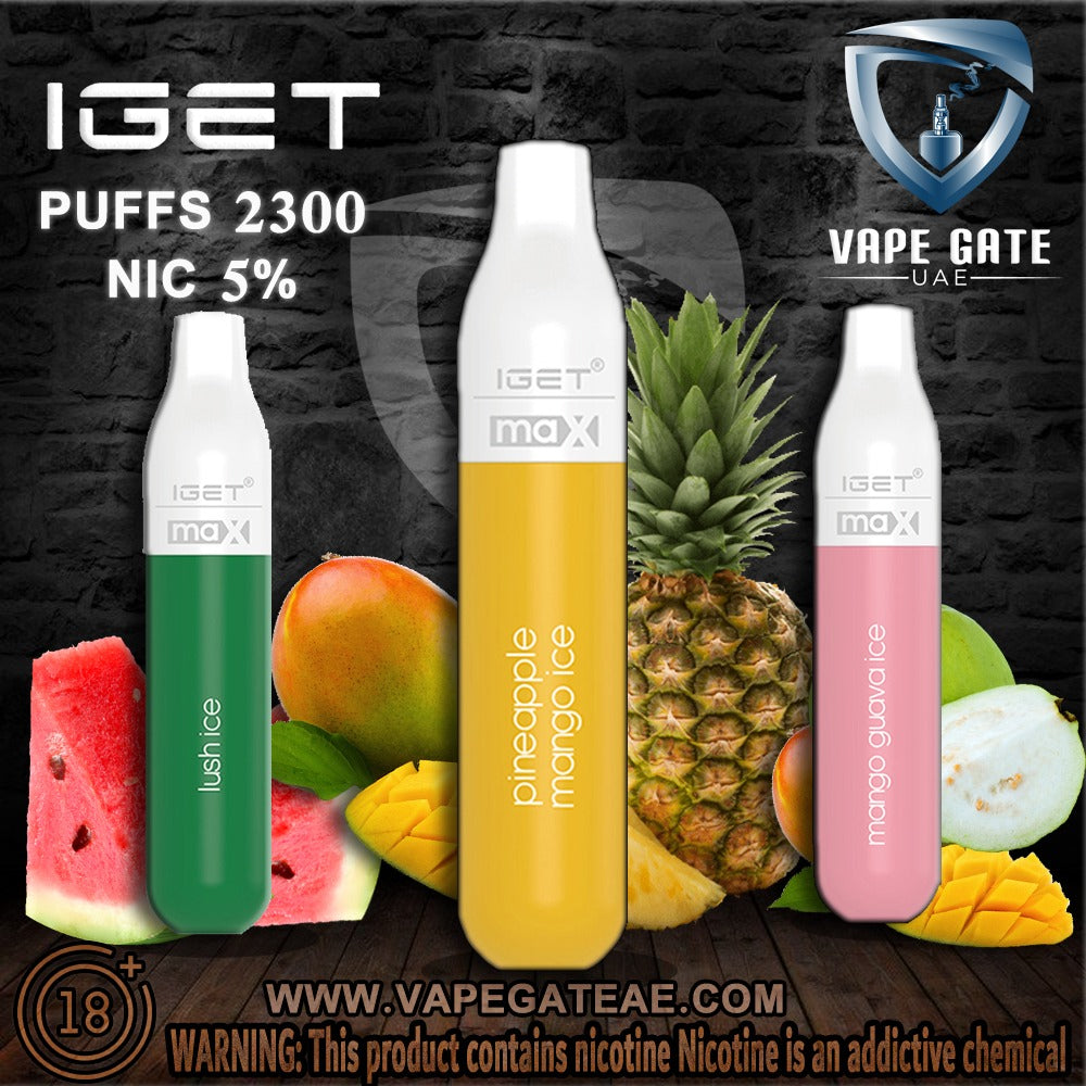 IGET MAX Disposable Pod Device (2300 PUFFS)