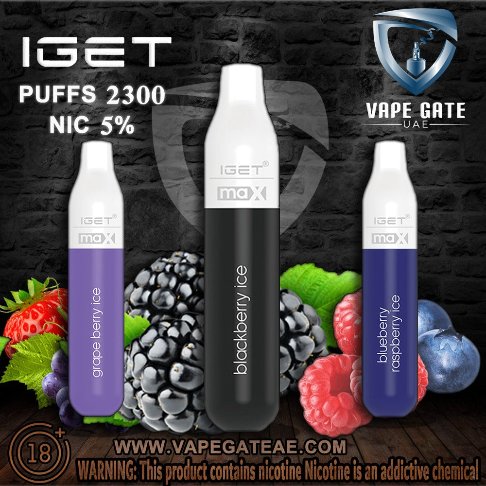 IGET MAX Disposable Pod Device (2300 PUFFS)