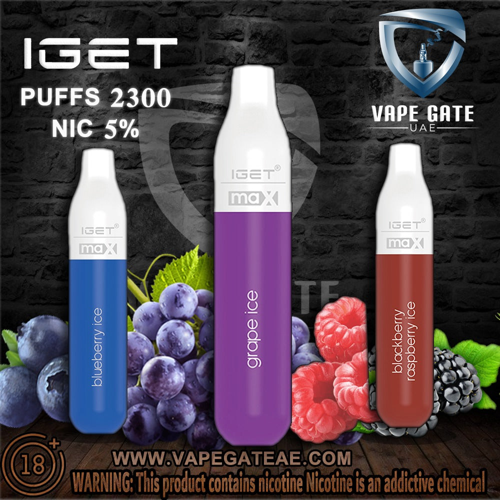 IGET MAX Disposable Pod Device (2300 PUFFS)