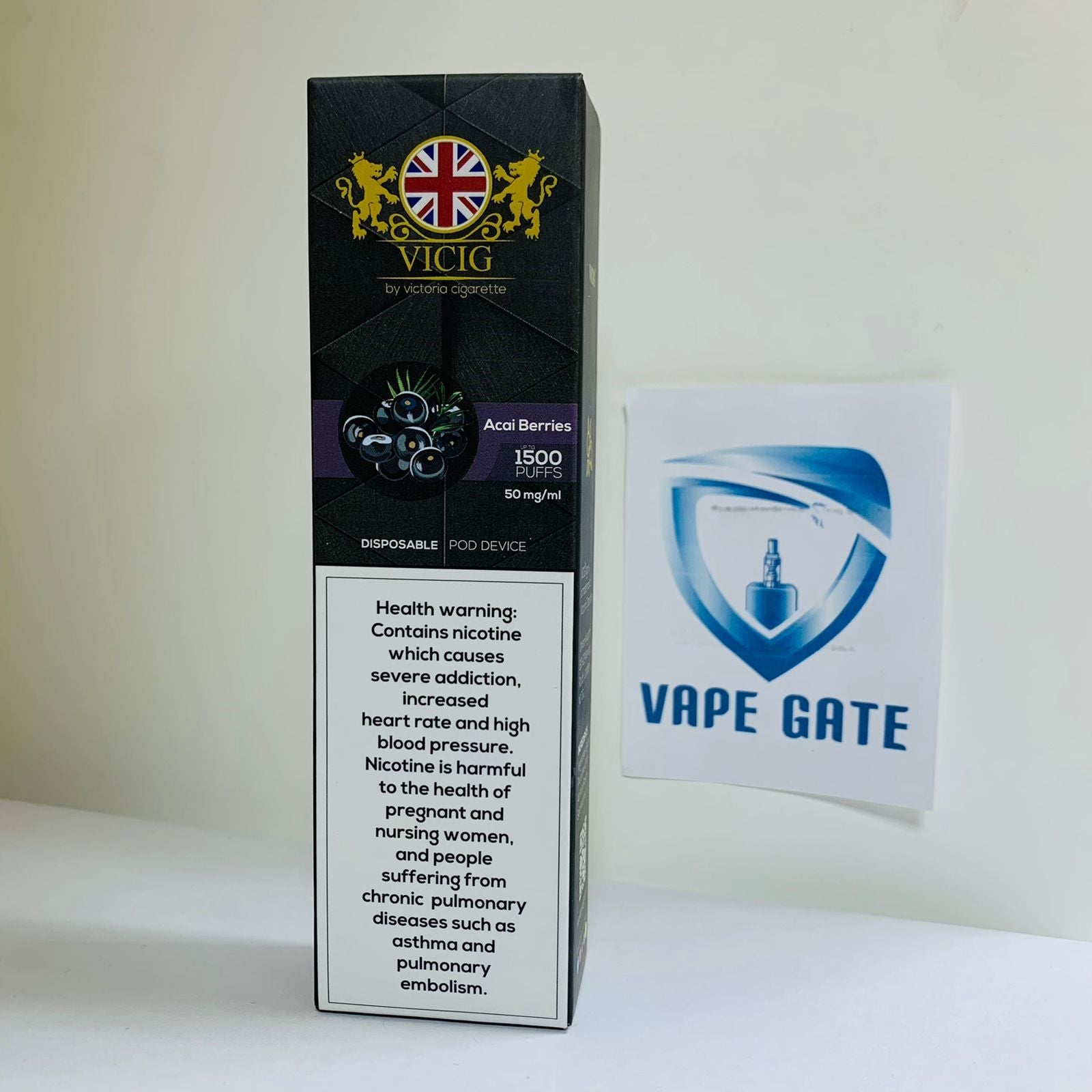 VICIG - Disposable Pod Device (50MG - 1500 Puffs)