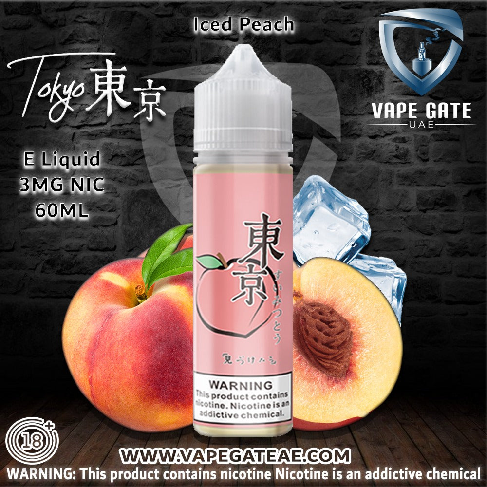 Tokyo Iced Peach E Liquid