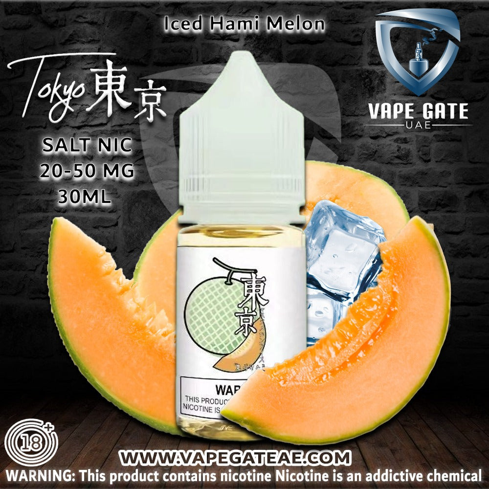 Tokyo E juice Iced Hami Melon Saltnic 30ml