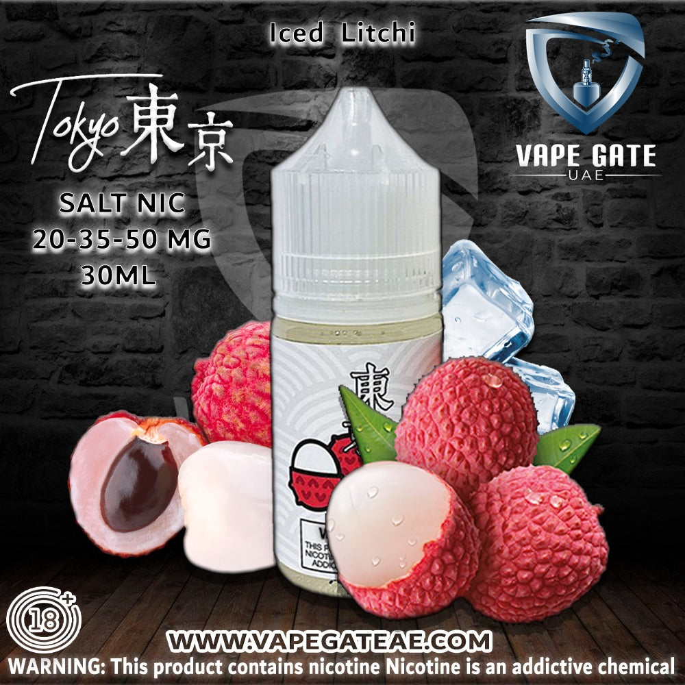 Tokyo E Juice Iced Litchi Saltnic 30 ml
