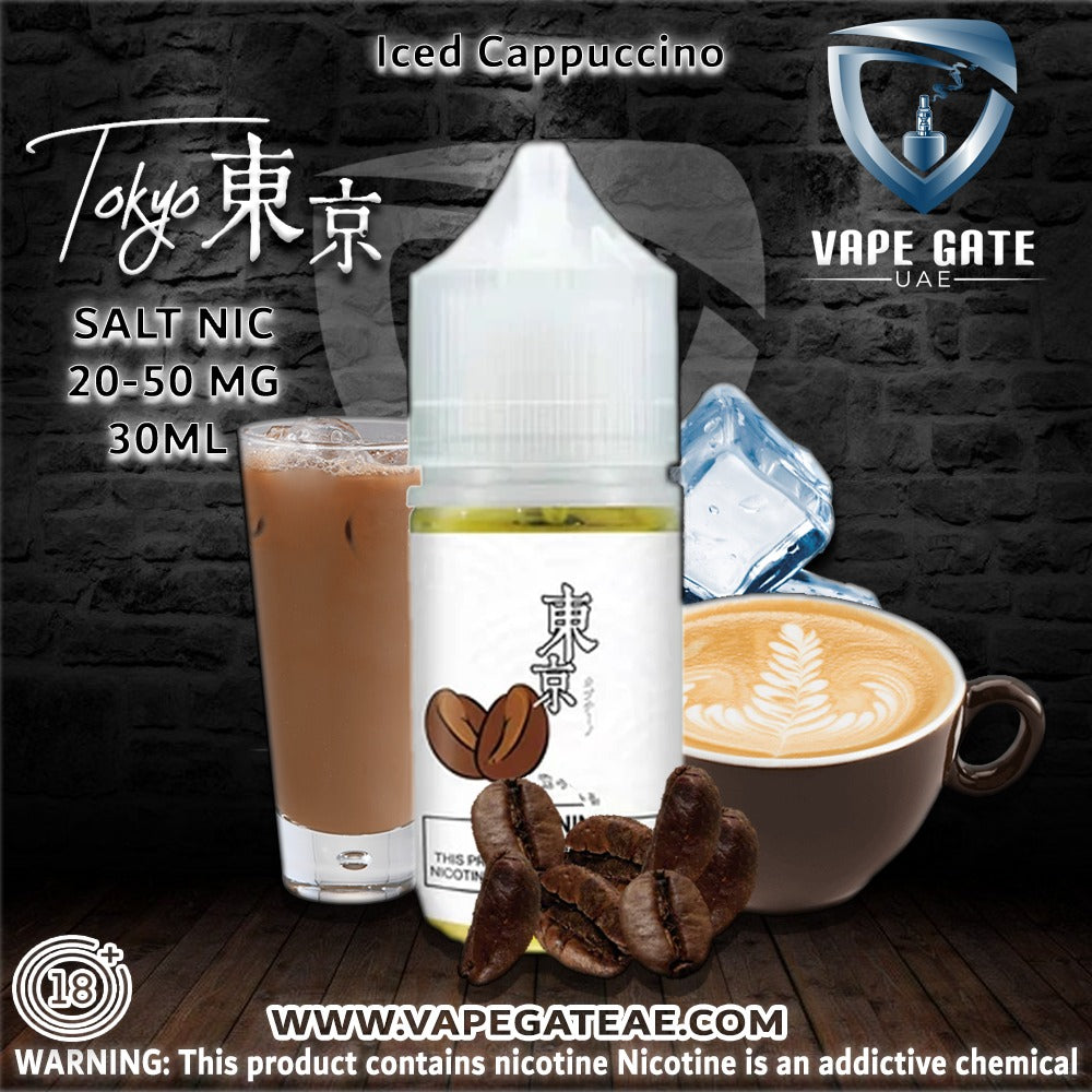 Tokyo E juice Iced Cappuccino Saltnic 30ml