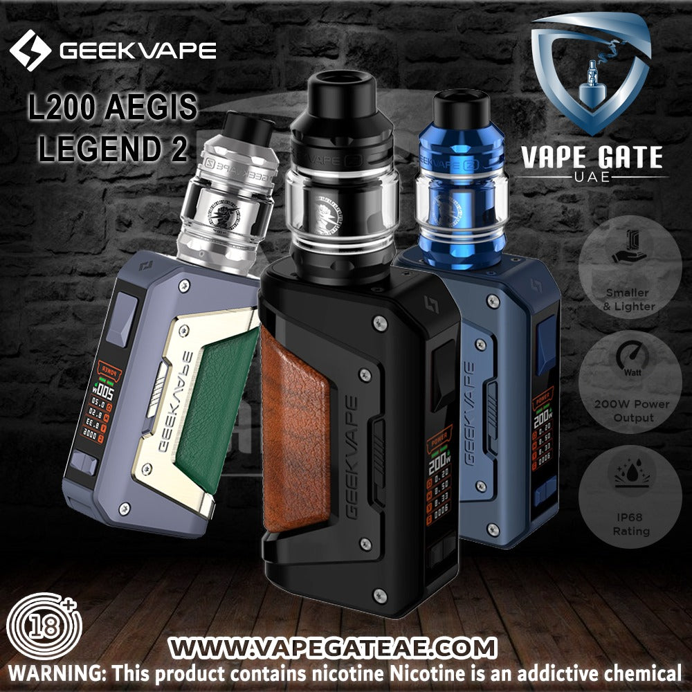 GEEKVAPE L200 AEGIS LEGEND 2 200W STARTER KIT