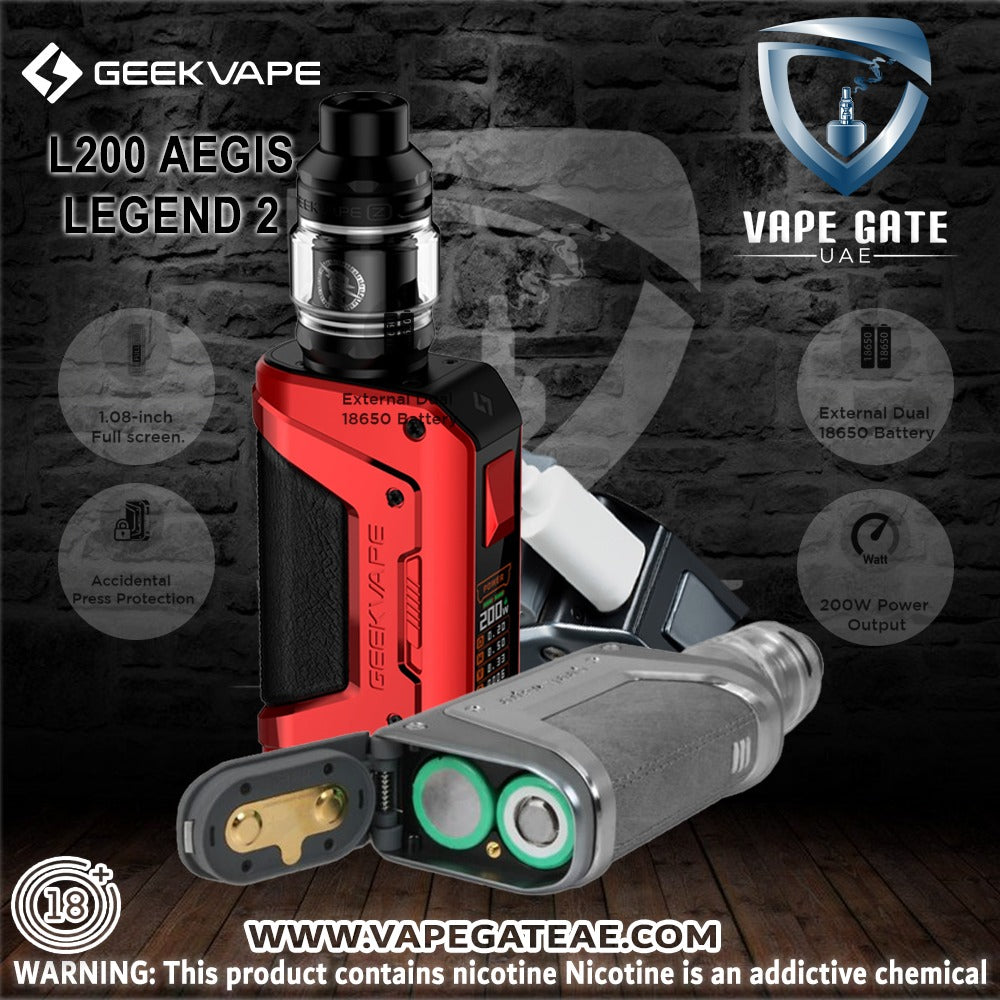 GEEKVAPE L200 AEGIS LEGEND 2 200W STARTER KIT