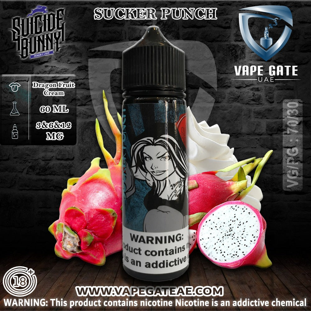 SUCKER PUNCH - SUICIDE BUNNY 60ML E-LIQUID