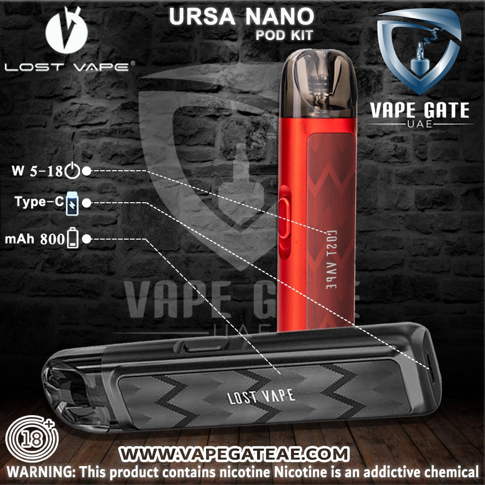 LOST VAPE - URSA NANO POD KIT 800mAh
