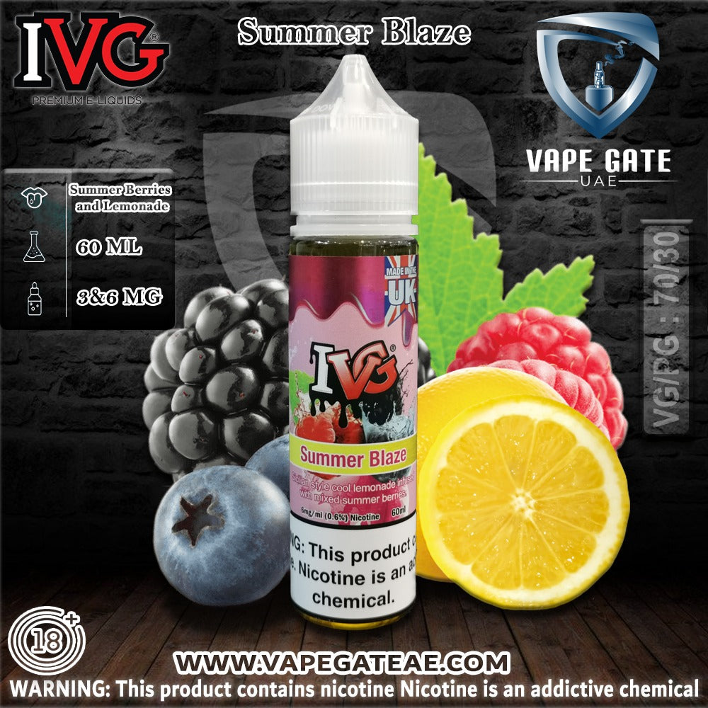 Summer Blaze 60ml E juice by IVG