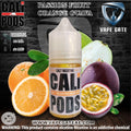 PASSION FRUIT ORANGE GUAVA 30ml Saltnic by CALI PODS