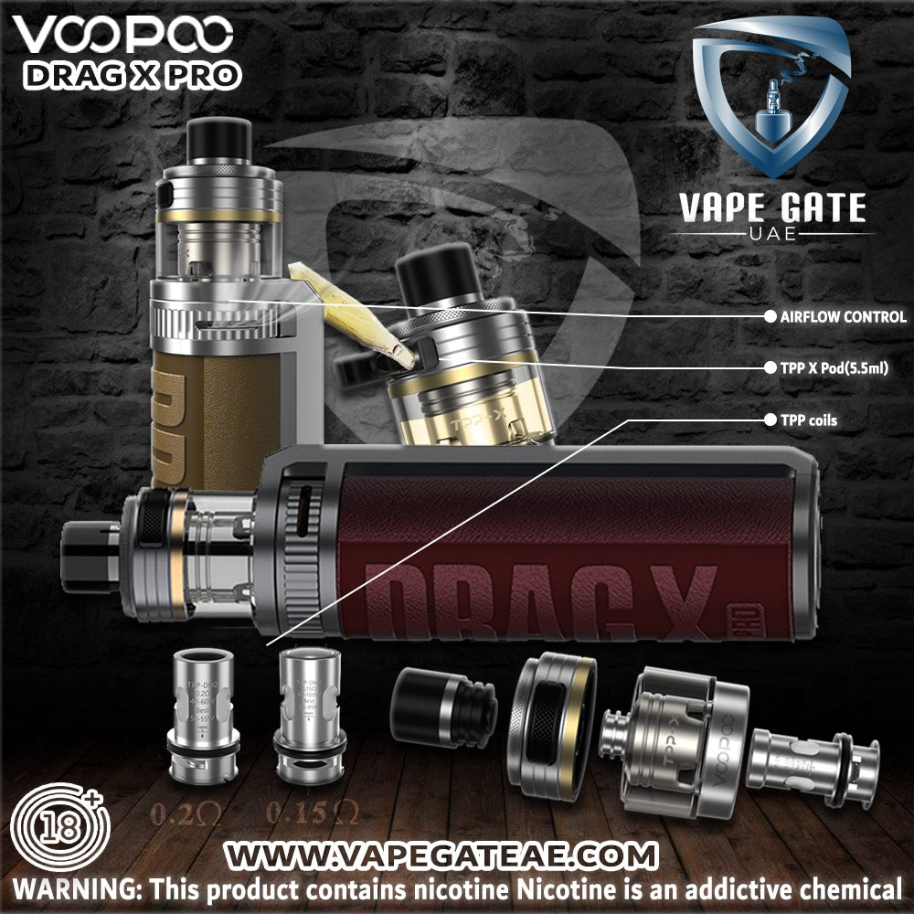 VOOPOO DRAG X PRO POD MOD KIT 100W